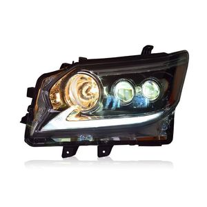 สำหรับ GX400/GX460 14-19 ไฟวิ่งกลางวันแบบ LED และชุดไฟหน้า ไฟวิ่งกลางวันแบบ LED 12V เพิ่มการมองเห็นและความปลอดภัย - Product Image 2