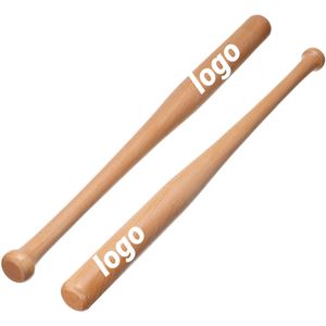 Set de Bate de Béisbol y Anillo de Madera con Logotipo Personalizado, Artesanía de Alta Calidad para Regalos - Product Image 1