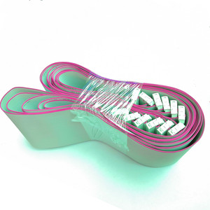 64Pin Gray IDC <b>Ribbon</b> Cable PVC Insulated Copper Conductor For Electronic Instrumentation Testing - Product Image 1