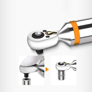 Clé dynamométrique numérique robuste de 1/2 pouce avec avertisseur sonore et notification lumineuse LED, haute précision et polyvalente - Product Image 2