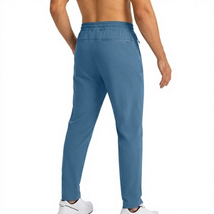 Custom Solid Color Sweatpants For Men's Heavyweight 100$ Cotton Blend Material Durable Relaxed Fit Sweatpants Durable <b>Trousers</b> - Product Image 2