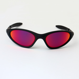Gafas de Sol Deportivas Estilo O, Blancas y Negras, Montura Plateada TR90, <span class=keywords><strong>Lentes</strong></span> Polarizadas para Ciclismo, Gafas de Diseño Unisex, Gafas de Sol de Lujo - Product Image 5