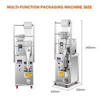 Machine de remplissage automatique de petits sachets d'épices en poudre, machine d'emballage verticale multifonctionnelle pour sachets de café et de thé