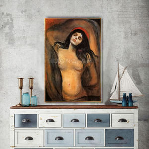 Dipinto a Olio di Alta Qualità in Stile Impressionista, <span class=keywords><strong>Ritratto</strong></span> di <span class=keywords><strong>Donna</strong></span> Nuda su Tela, Dipinto a Mano per Decorazione d'Interni - Product Image 2