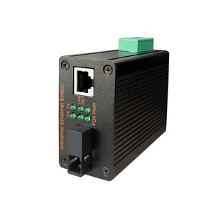 Factory Hot Selling MINI Industrial <b>Ethernet</b> Media Converter 10/100M Fiber Single Mode SC RJ45 20KM Industrial Media Converter - Product Image 1