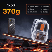 Ponsel Tangguh YAC V5 5G 10000mAh 33W IP68 IP69K MIL-STD-810H 6.72" 120Hz Android 16 256GB 64MP NFC Pengisian Daya Nirkabel Smartphone