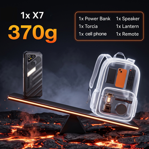 YAC V5 Telefono Rugged 5G 10000mAh 33W IP68 IP69K MIL-STD-810H 6.72" 120Hz Android 16 256GB 64MP NFC <span class=keywords><strong>Smartphone</strong></span> con Ricarica Wireless - Product Image 5