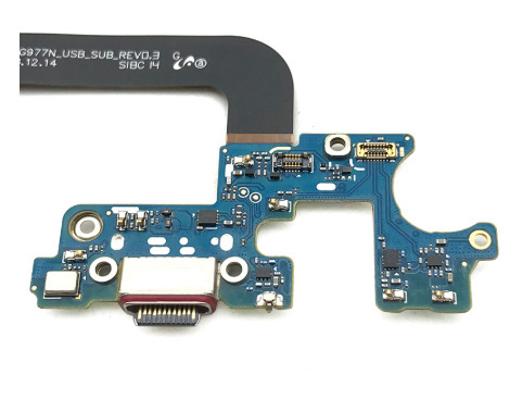 Dock Connector Micro USB Charging Port Flex Cable Microphone Board for for Samsung Galaxy S10 5g