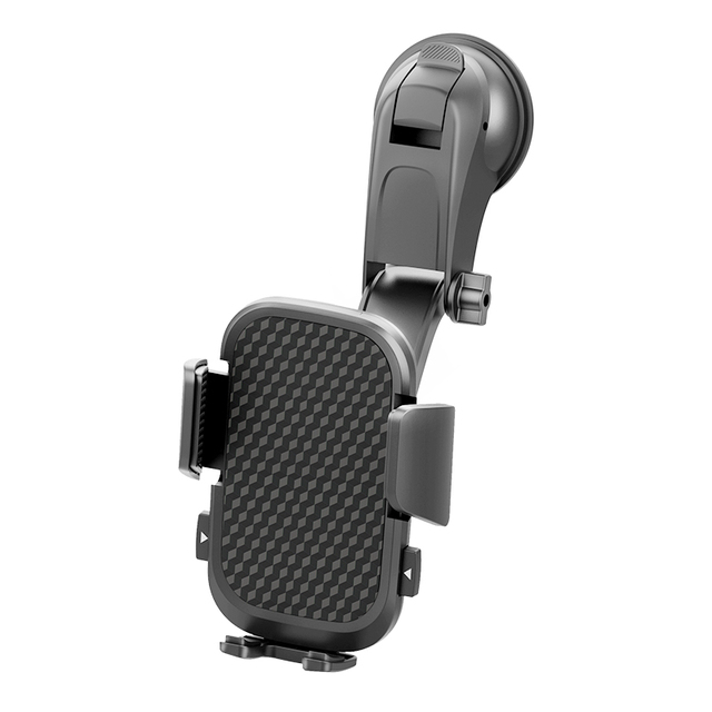 Vacuum Suction Cup Car Phone Holder for Dashboard and Windshield, 360° Rotatable, Compatible with 4-7inch Smartphones