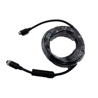Câble d'extension vidéo pour voiture CAB-10 10m, 4 broches, aviation, étanche, antichoc, caméra de recul 1080P HD pour camion, remorque, camping-car, bus