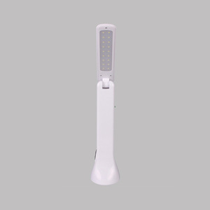 ผู้ผลิตจัดหาไฟฉุกเฉิน LED แบบพับได้ที่ทำจากพลาสติกทั้งหมด, โคมไฟตั้งโต๊ะแบบชาร์จไฟได้, และโคมไฟอ่านหนังสือ/โคมไฟตั้งโต๊ะสำหรับการเรียน - Product Image 1