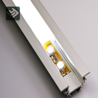 Profilé d'extrusion en aluminium LED LIANGYIN, profilé d'extrusion en aluminium personnalisé, barre lumineuse en alliage anodisé, dissipateur thermique