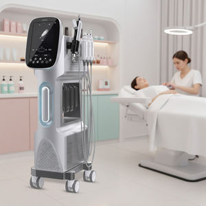 Système de gestion de la peau 9 en 1 : Microdermabrasion, Jet d'oxygène, Lifting et réparation cutanée, Rouleau bipolaire <span class=keywords><strong>HR</strong></span>, Hydratation – Appareil US - Product Image 1