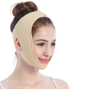 V Face Eco-Friendly Face Belt Soft Breathable Double Chin Lifting Firming Band for Beauty Care Custom Logo - Product Image 1
