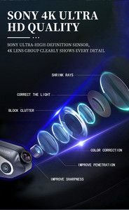 Casque de <span class=keywords><strong>moto</strong></span> intelligent T50S avec interphone, portée 1200m, interphone mesh sans coupure, casque Bluetooth durable et étanche - Product Image 4