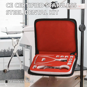 Kit de Instrumentos Dentales Manuales de Plástico Ligeros con Certificación CE, Clase I, Pinzas para Dique de Goma, Juego de Herramientas para Dique de Goma de SurgiRight - Product Image 2
