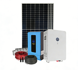 Sistema de Energía Solar Híbrido para el Hogar, con Gabinete de Almacenamiento de Energía de 10KWH/20KWH, para Uso Fuera de la Red - Product Image 3