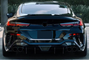 Bodykit difusor trasero para <span class=keywords><strong>BMW</strong></span> <span class=keywords><strong>Serie</strong></span> <span class=keywords><strong>8</strong></span> G14 G15 G16 4 puertas conversión competencia labio trasero con luces - Product Image 5