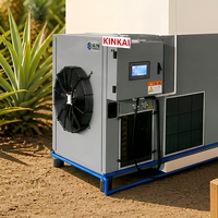 RVS warmtepomp fruitdroogmachine voor Afrikaanse verwerkingsinstallatie