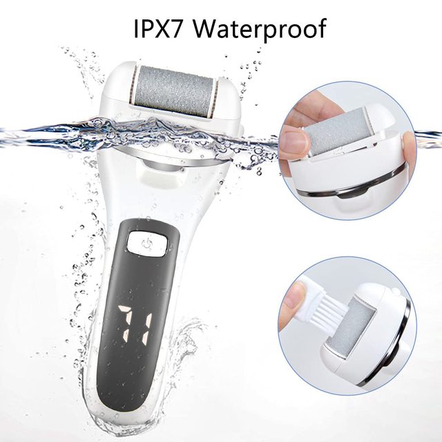 Rechargeable Pedicure Tools for Men Electronic Micro Pedi Feet File Care Best Professional Spa Electric Foot Callus Remover
