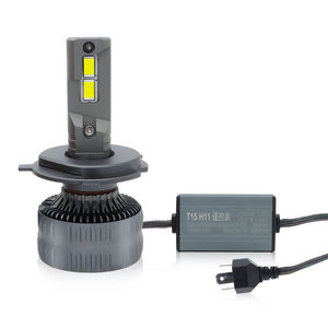 Ampoules de phare LED pour voiture LELANPU, 12V COB Lumen, clignotantes, télécommandées, trois couleurs, G36, pour BMW - Product Image 1