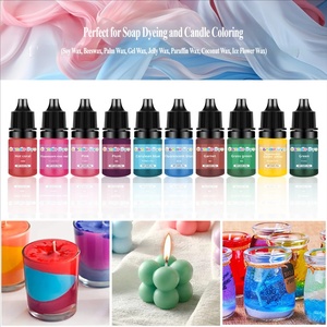 Colorant pour bougies non toxique, facile à utiliser, 36 couleurs, 5 ml, pour la fabrication de bougies DIY, couleurs vives, pigment pour bougies à la cire de soja - Product Image 4