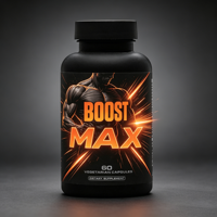 OEM Testo Booster Testboost Max Supplément de Croissance Musculaire 60 Capsules