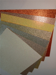 300g/m² Roségold Glitzer-Karton 30,5x30,5cm Großhandel Roségold-Kartonpapier - Product Image 4