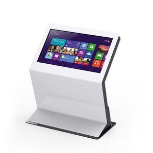 43 pouces LCD affichage Z type floorstanding information publicité <span class=keywords><strong>kiosque</strong></span> pour hôpital/banque/centre commercial - Product Image 1