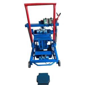 Machine à fabriquer des blocs de béton portative légère et mobile électrique, modèle 2-45, la plus vendue - Product Image 1