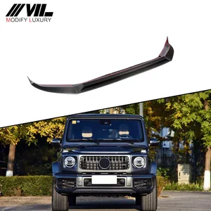 Carbon Fiber W464 G63 Front Bumper Lip für Mercedes Benz G Class G55 G63 AMG 2018-2019