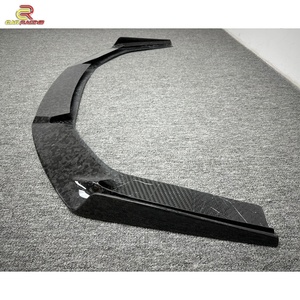 อะไหล่รถยนต์คุณภาพสูง 1016 สไตล์ คาร์บอนไฟเบอร์ฟอร์จเต็มแผ่น สำหรับกันชนหน้ารถยนต์แลมโบ ฮูราแคน LP580 ปี 2014-2018 - Product Image 6