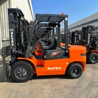 Chariot élévateur diesel SAFER 2 tonnes, moteur japonais, certifié CE, chariot élévateur industriel pour entrepôt