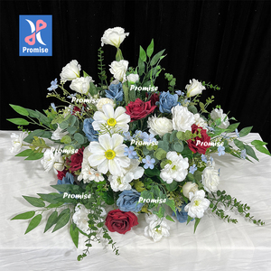 Promesa Decoraciones DE BODA islámicas Kawaii Mini flores azules Bola de flores artificiales Suministros de decoración de boda - Product Image 1