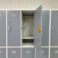 Casier JMDS-102 en PVC et ABS, ignifuge et étanche, pour aéroports, gares et stations de métro, personnalisable, prix usine