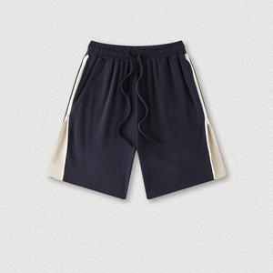 Da donna escursionista motociclista taglie forti 70% cotone 30% in poliestere colore contrasto con cerniera tessuto per adolescenti pantaloncini da uomo alla moda - Product Image 1