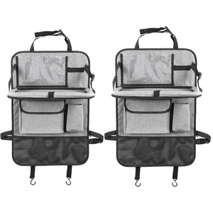 Sac d'organisation multifonctionnel en polyester imperméable pour siège arrière de <span class=keywords><strong>voiture</strong></span> <span class=keywords><strong>avec</strong></span> plateau - Product Image 2