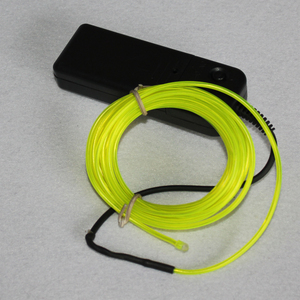 Độ Sáng Cao Màu Đỏ Màu Xanh Lá Cây 2.3Mm Linh Hoạt Rope Ống Neon Glowing Led <span class=keywords><strong>El</strong></span> Dây Cáp Đèn Bán Buôn - Product Image 3