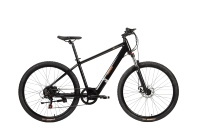 Vélo de montagne électrique de 27,5 pouces |   Moteur sans balais 7 vitesses + frein à disque mécanique |   Moteur arrière 350W |   Batterie au lithium dissimulée