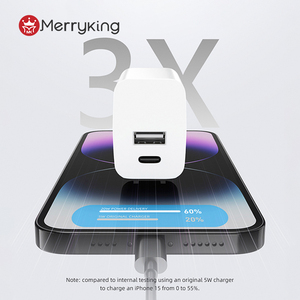 Chargeur mural QC3.0 PD 20W USB-C 20W, adaptateur d'alimentation pour iphone 12, vente en gros, livraison gratuite - Product Image 4