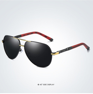 Luxury Classic Custom Designer famosi marchi occhiali da guida in metallo polarizzati occhiali da sole occhiali da sole per uomo <span class=keywords><strong>2022</strong></span> - Product Image 5