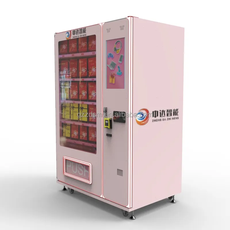Máquina de venda automática de lanche de combo, peça de máquina para vender alimentos congelados wechat