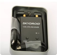Récepteur FPV SKYDROID Mini 5.8G avec deux antennes, liaison vidéo UVC, OTG pour téléphone Android, smartphone, quadricoptère, drone