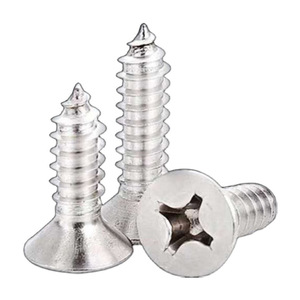 Tornillos Autorroscantes de Cabeza Avellanada Phillips de Acero Inoxidable 304, Métricos M3 M4 M5 M4.8 A2 70, para Uso Industrial General - Product Image 3