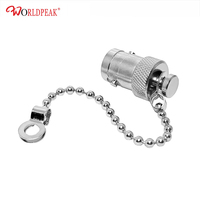 Tapa Protectora de Metal para Conector BNC, Cubierta Protectora contra el Polvo para Conector de Cable Hembra BNC, Adaptador TNC/SMA/4.310din