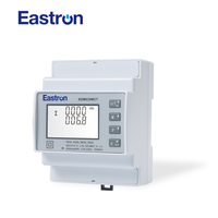 Compteur d'énergie intelligent triphasé Eastron SDM630MCT-ETL certifié ETL, classe 1, type CT, Modbus, pour systèmes solaires photovoltaïques bidirectionnels