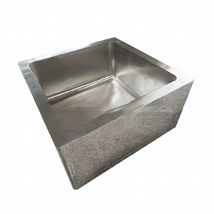 Bañera Cuadrada de Acero Inoxidable 304 Personalizada y Reforzada <span class=keywords><strong>para</strong></span> Salón de Belleza, Terapia de Calor y Frío, Bañera Adicional - Product Image 4