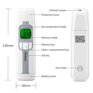 Thermomètres médicaux frontaux, auriculaires, infrarouges, adultes, bébés, thermomètre numérique, OEM disponible - Product Image 3