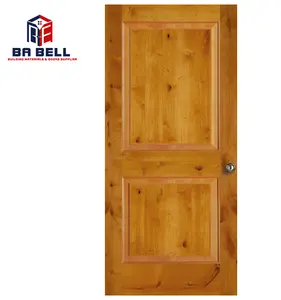 Деревенский стиль настроить древесины 2 панели на заказ скользящий одиночный/двойные плоские панели деревянного сарая дверь в спальню внутренний входные двери