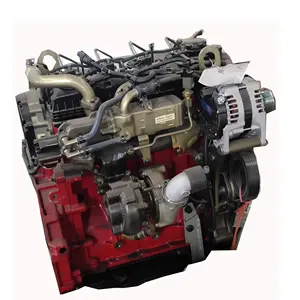 Yeni 4 silindirli elektrikli kontrolör kamyon motoru 148 HP dizel makine motoru ISF2.8